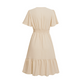 Cream Brunch Dresses Midi Summer Dresses