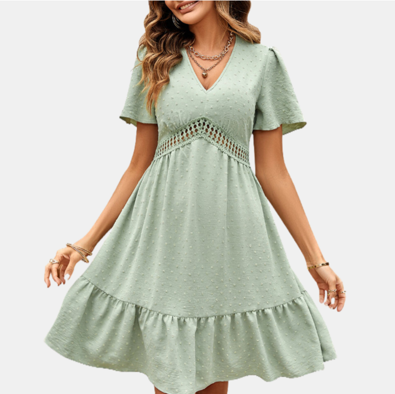 Cute Brunch Dresses in Sage Green