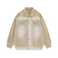 Men's Heavy Wash Denim Jacket Trucker Coat