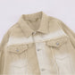 Men's Heavy Wash Denim Jacket Trucker Coat