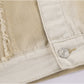 Men's Heavy Wash Denim Jacket Trucker Coat