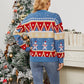 Christmas Pullover Snowmen Print Regular Ugly Christmas Sweater