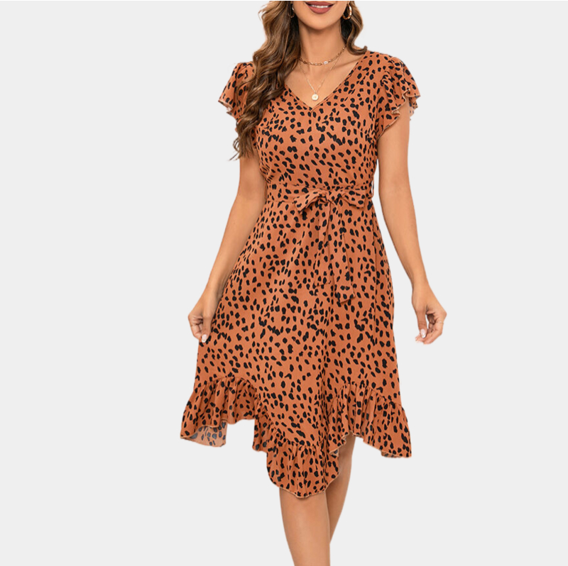 Leopard Midi Dress