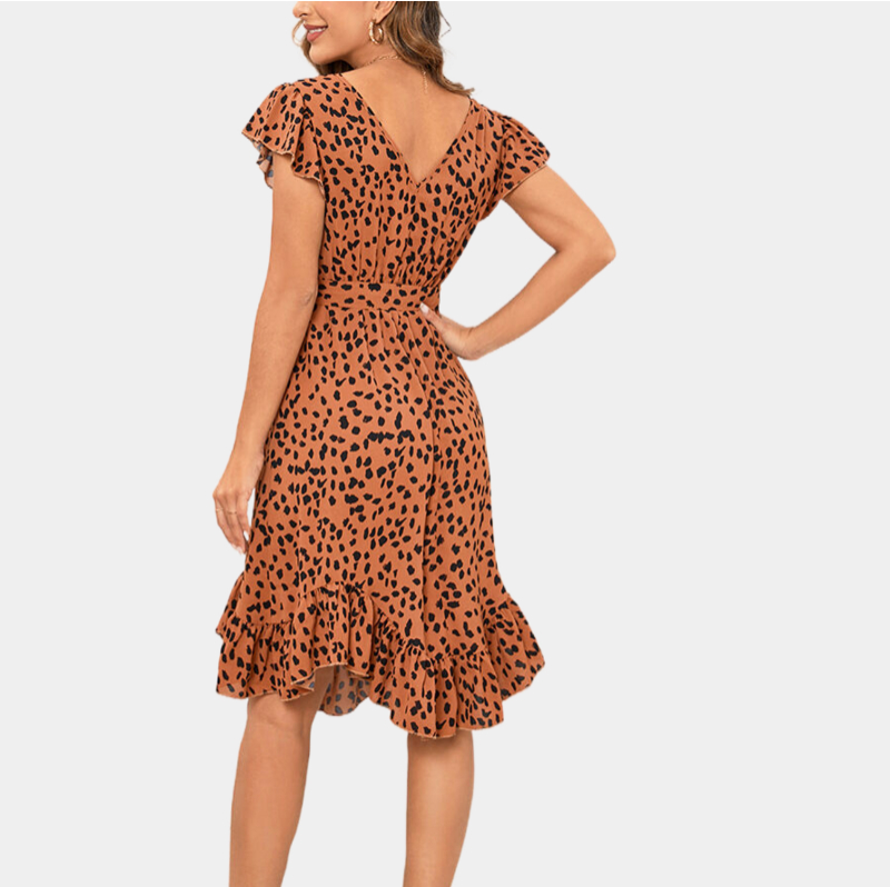 Leopard Midi Dress