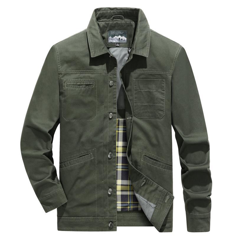 MEN'S Casual Parka Jacket Windbreaker Jacket