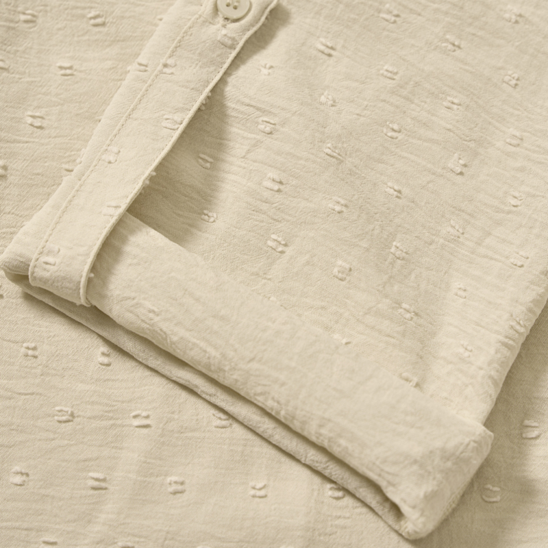 3 4 Sleeve Blouse in Cream