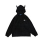 Devil Horn Hoodies Unisex Fleece Sweatshirt