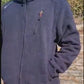 Men's Full-Zip Polo Fleece Jacket Fully Sherpa Lined Warm